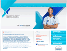 Tablet Screenshot of nurse-to-rent.de